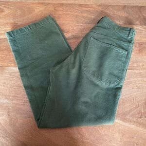 Jesse Kamm Handy pants in olive green size 10